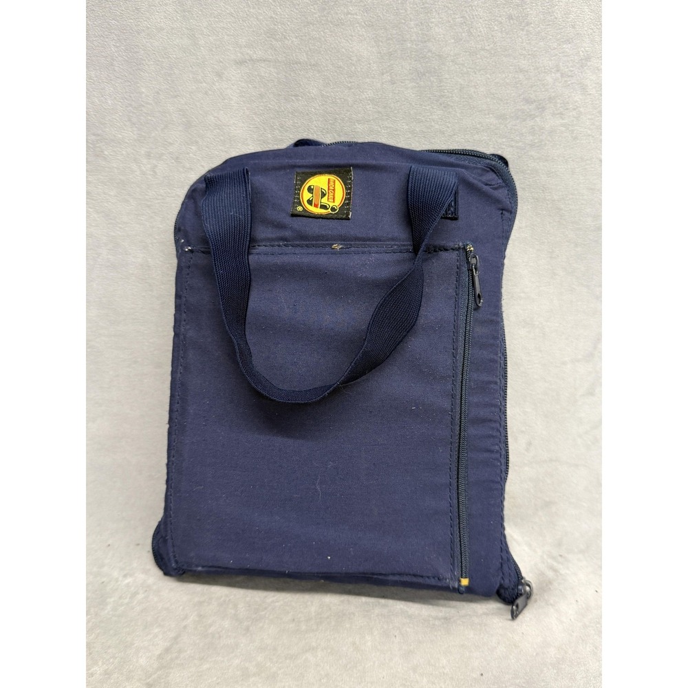 NadaChair BackSling Portable Back Support Ergonomic Posture Aid Navy Made USA